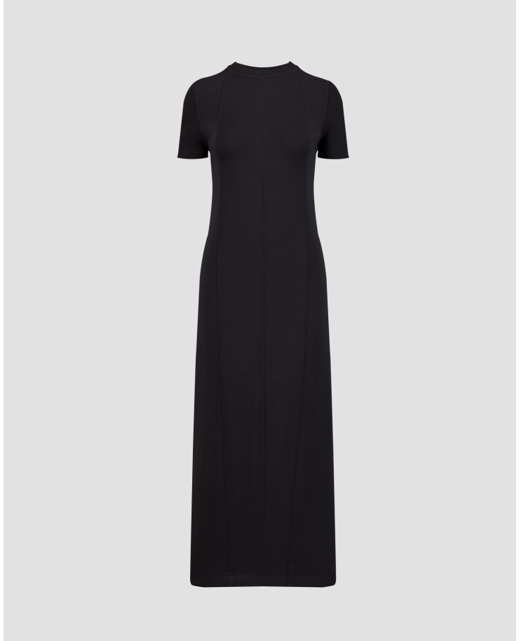 Černé úpletové šaty Varley Hattie Maxi Dress