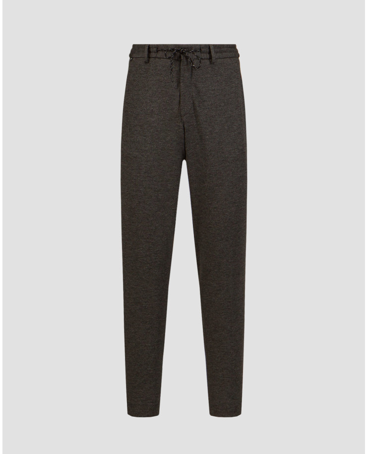 Grey men's viscose trousers Hugo Boss P Genius