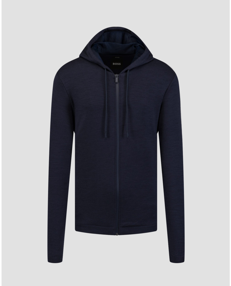 Hugo Boss P-Steele Kapuzenpullover für Herren in Marineblau