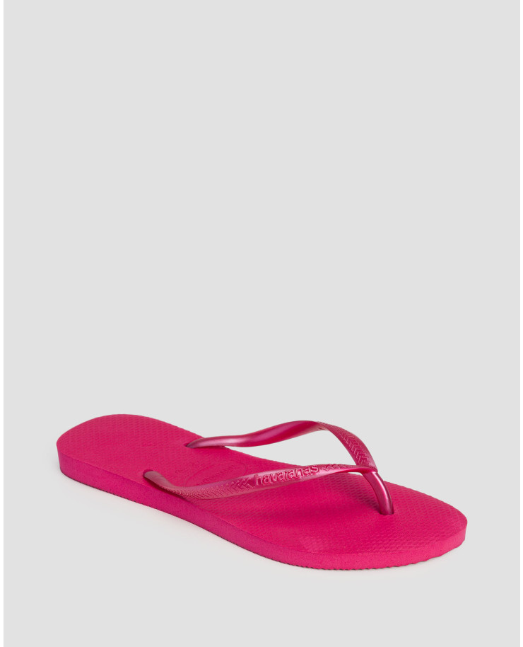 Tongs roses pour femmes Havaianas Slim 