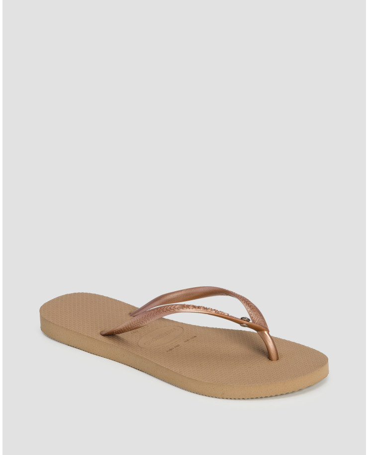 Havaianas Slim crystal sw II Flip-Flops für Damen in Gold