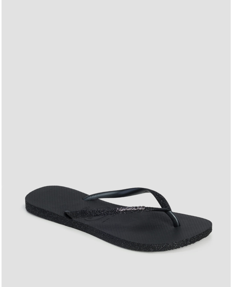 Havaianas Slim Sparkle II Flip-Flops für Damen in Schwarz