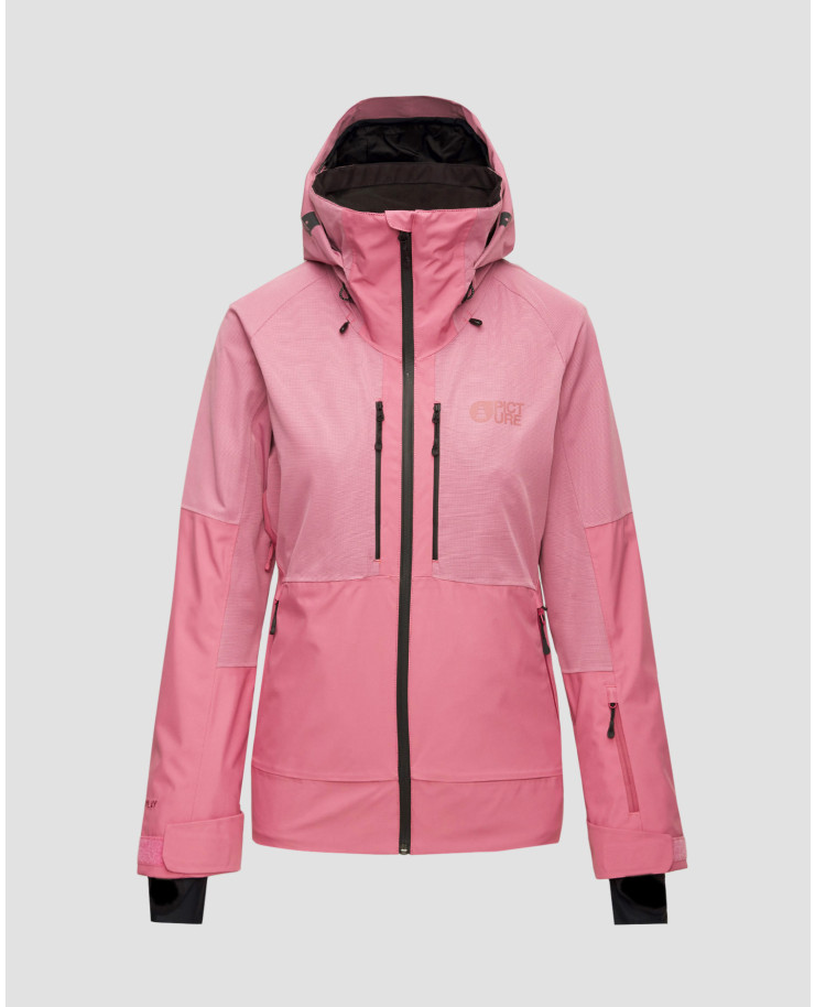 Women's pink ski jacket Picture Organic Clothing Sygna 20/20