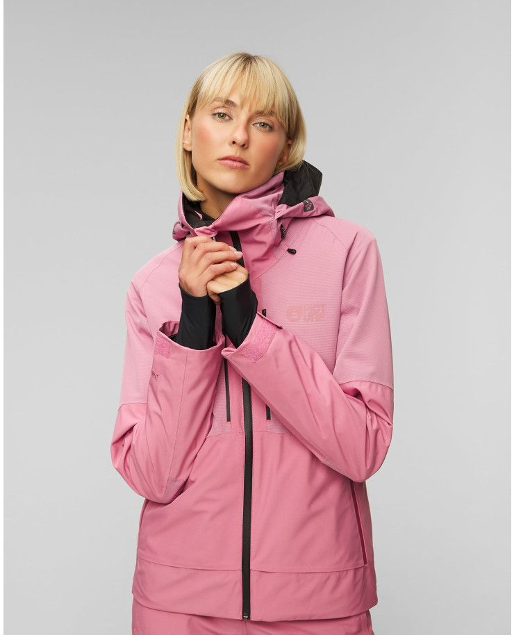 Women's pink ski jacket Picture Organic Clothing Sygna 20/20