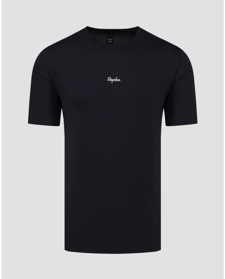 T-shirt en coton noir pour hommes Rapha 