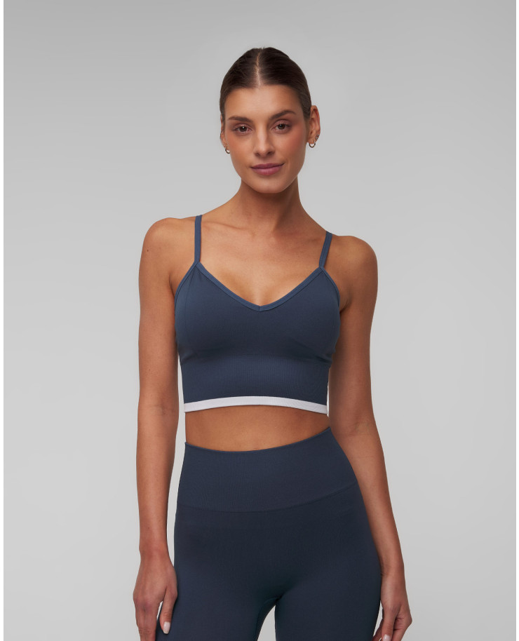 Modrá sportovní podprsenka The Upside Form Seamless Bronte Bra