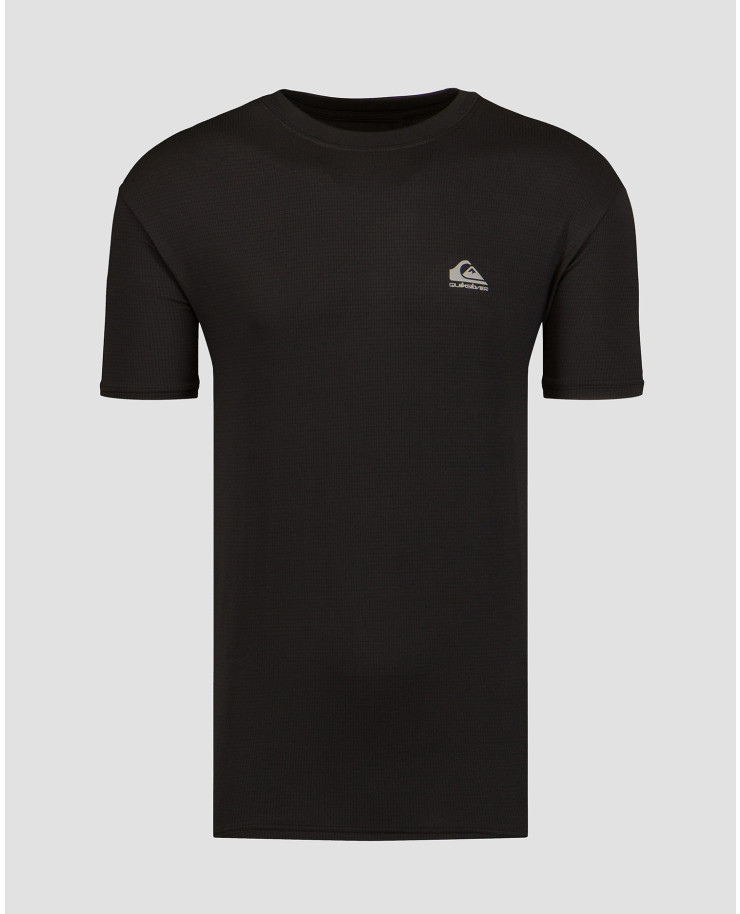 Pánske čierne tričko Quiksilver Lap Time SS Tee