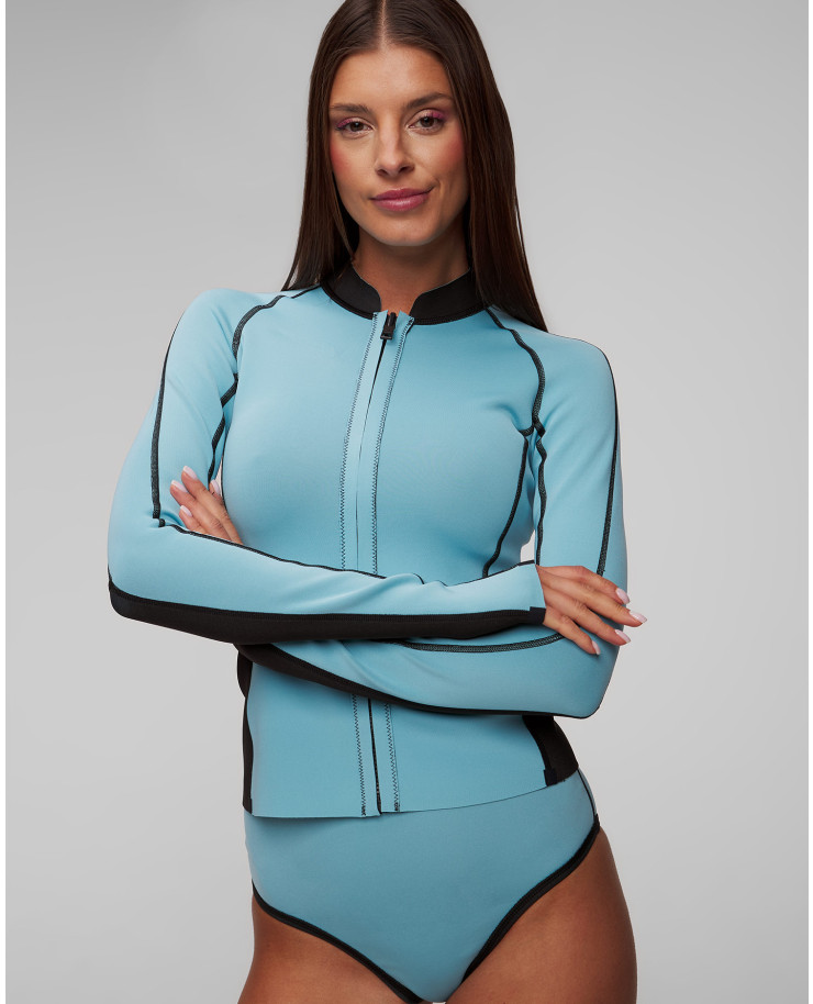 Combinaison en mousse légère réversible pour femmes Nike Swim Nike Fusion Wild Water Reversible 