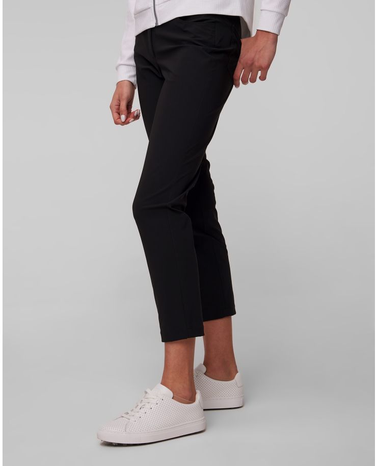 Pantalon de golf noir pour femmes Chervo Silla 