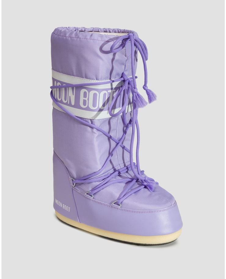 Bottes de neige pour femmes Moon Boot Icon Nylon Violet