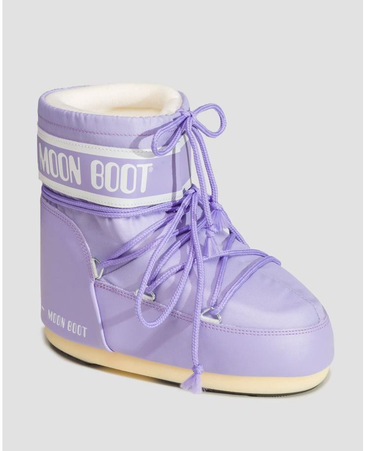 Bottes de neige pour femmes Moon Boot Icon Low Nylon Violettes