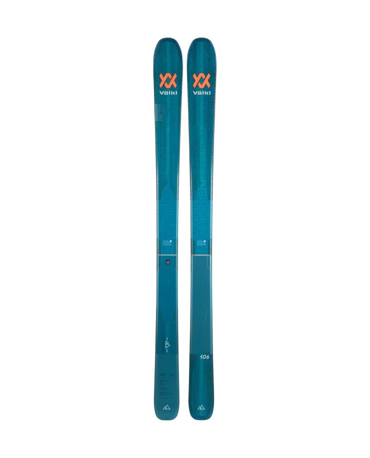 VOLKL BLAZE 106 FLAT skis sans fixations