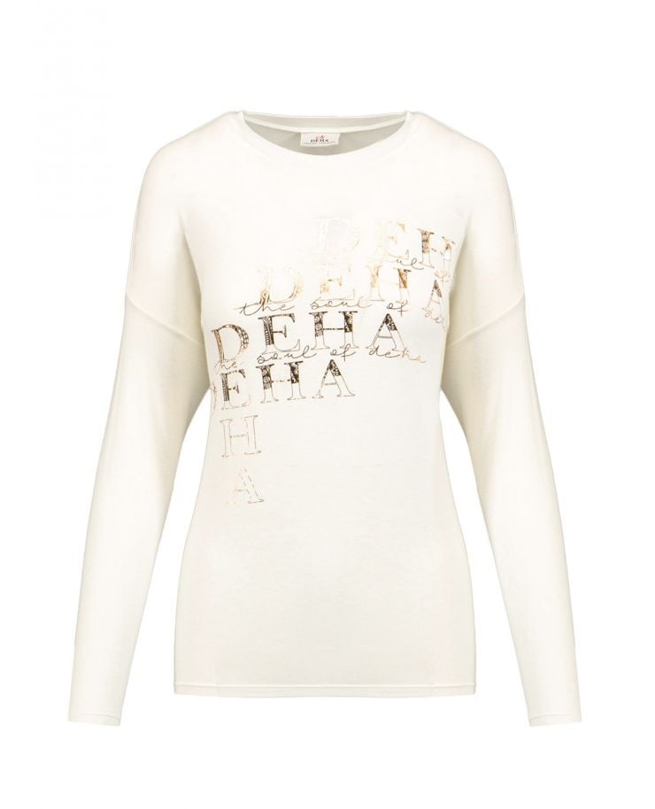 DEHA HYPE top with cashmere