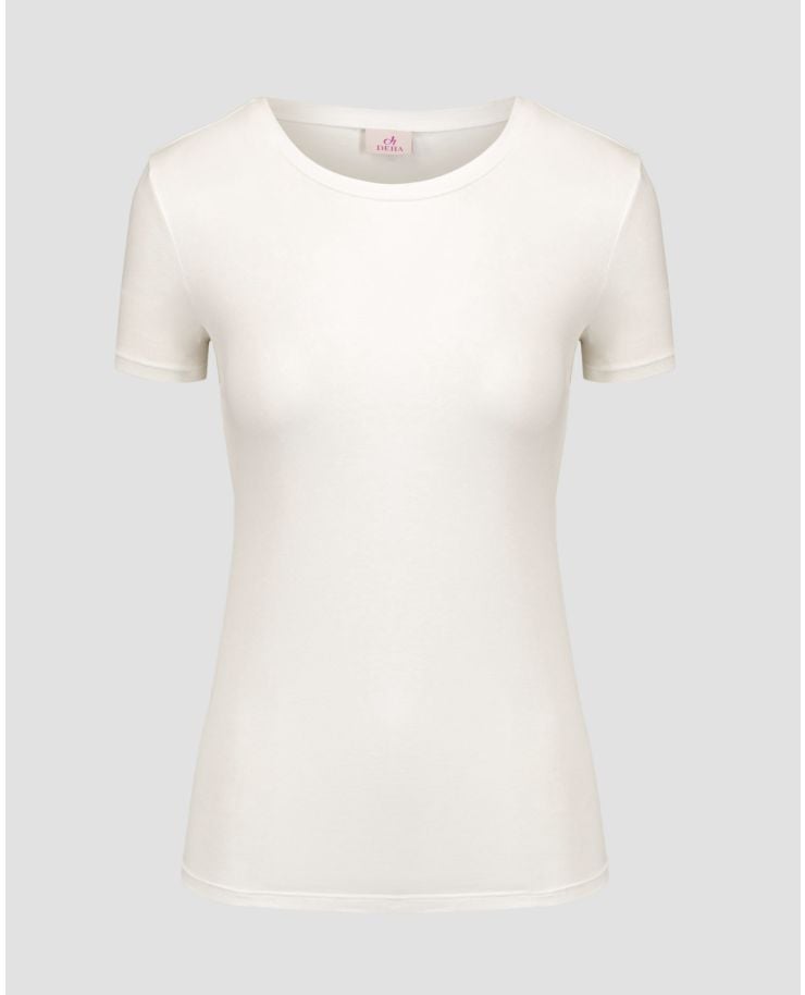 Biały t-shirt damski Deha