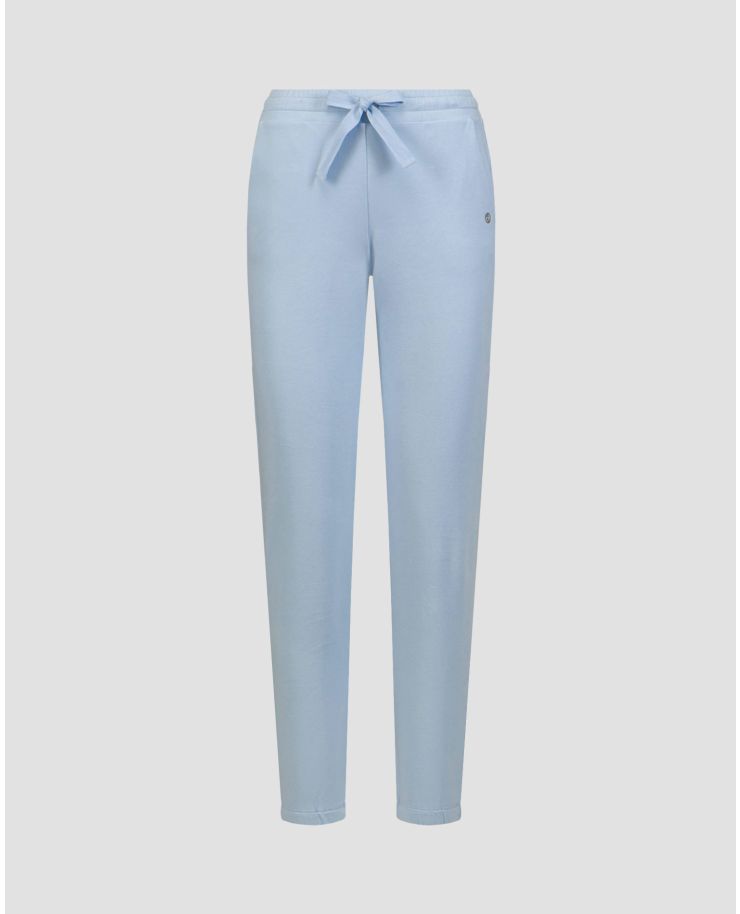 Světle modré dámské kalhoty Deha