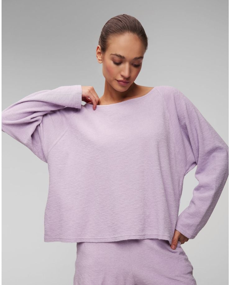 Sweat-shirt violet pour femmes Deha