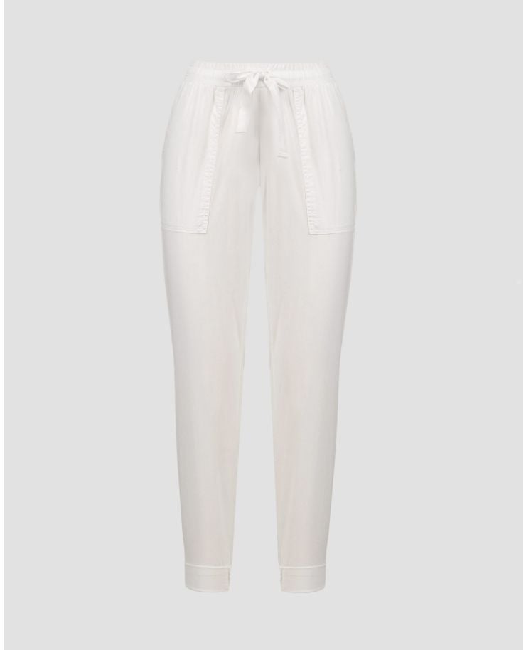 Pantaloni albi pentru femei Deha