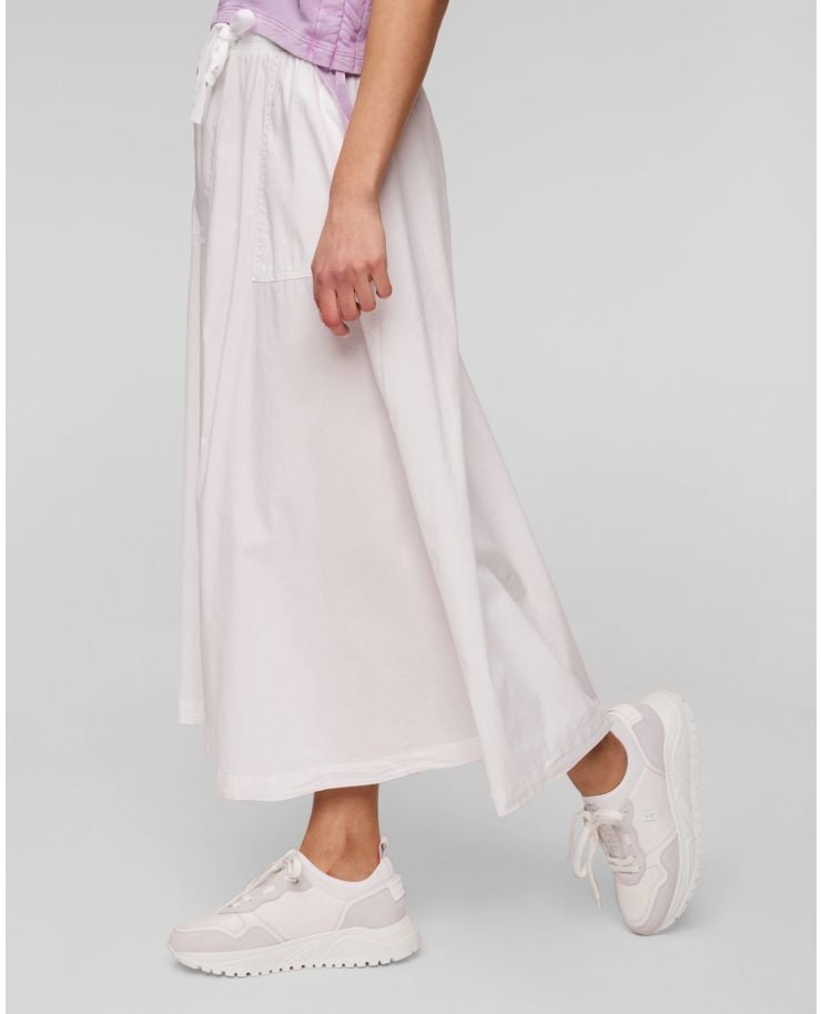 Dámska biela dlhá sukňa Deha