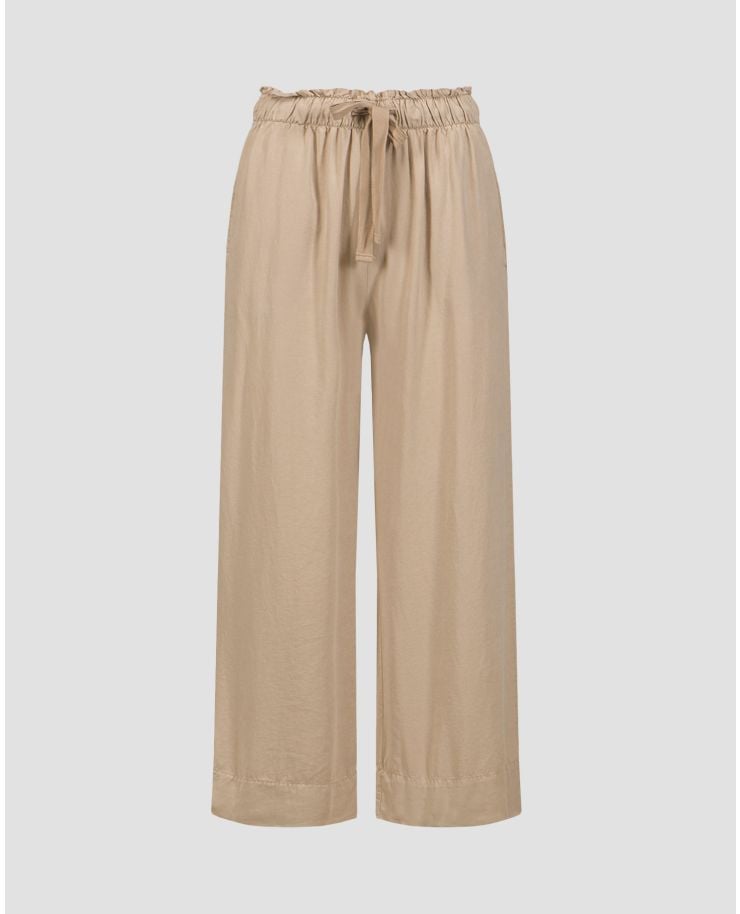 Pantalon culotte beige pour femmes Deha
