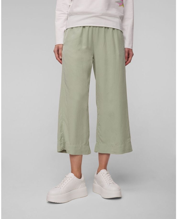 Women’s green culotte trousers Deha