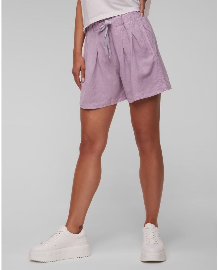 Women’s purple linen shorts Deha
