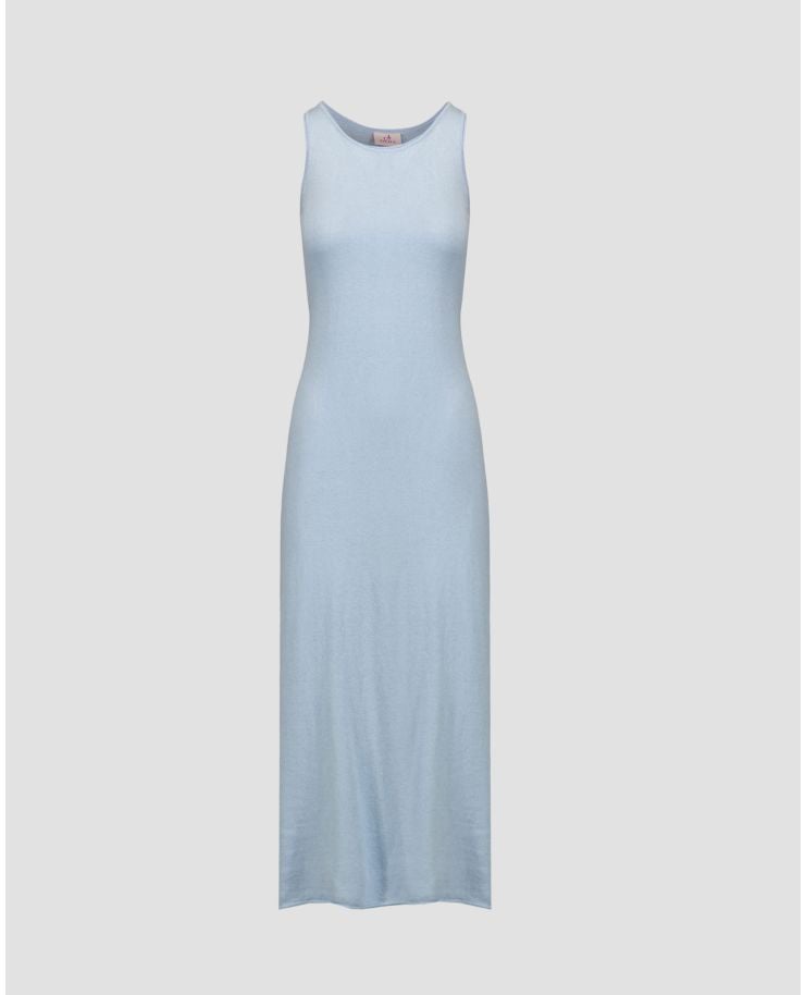 Deha Sommerkleid für Damen mit Leinen in Blau