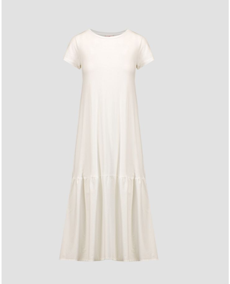 Bílé letní dámské šaty Deha