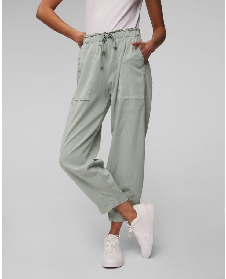 Pantaloni verde pentru femei Deha