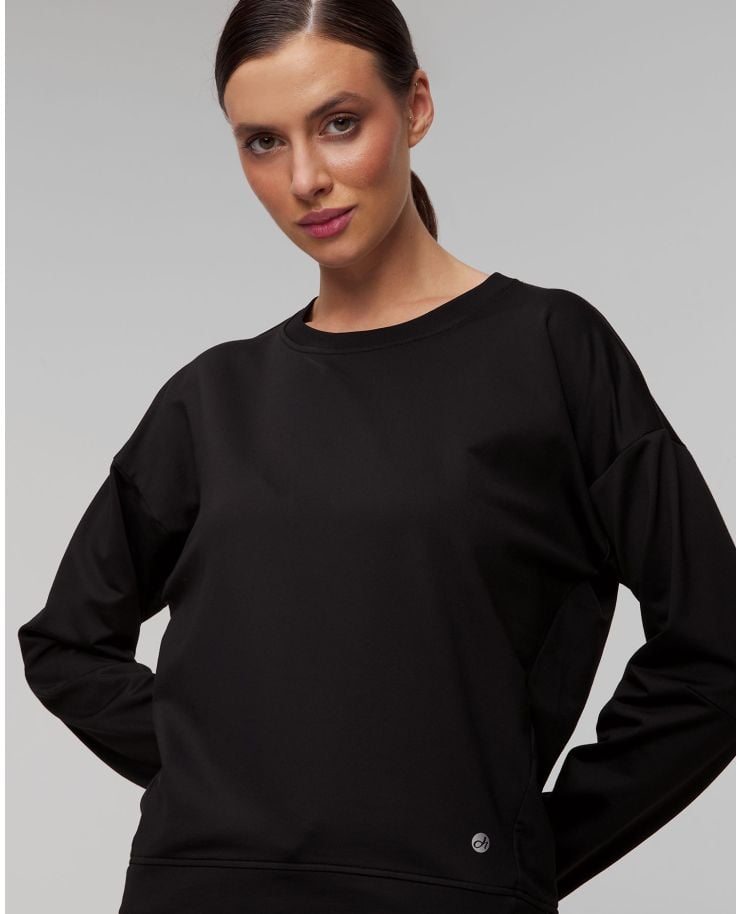 Deha Damen-Sweatshirt in Schwarz