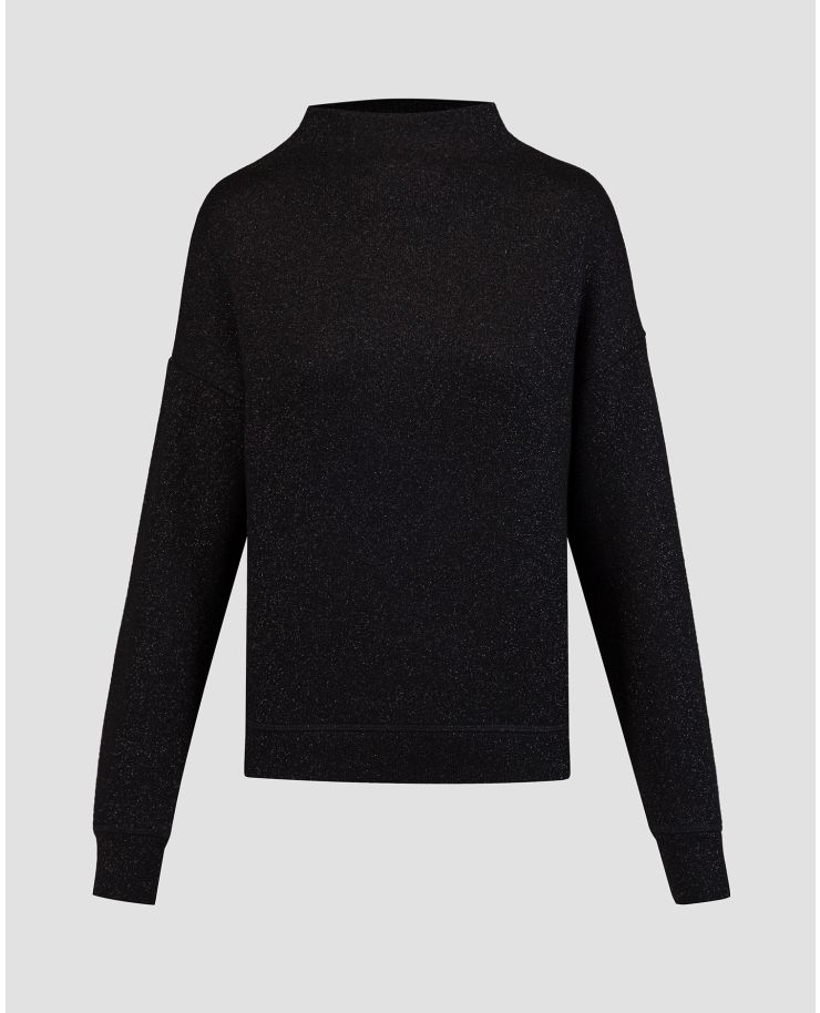 Sweat-shirt noir pour femmes Deha