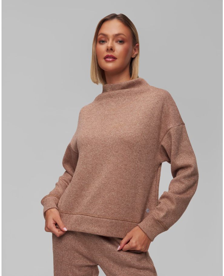 Sweat-shirt marron pour femmes Deha