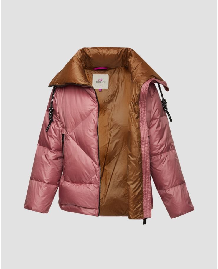 Jachetă din puf pentru femei Deha - roz