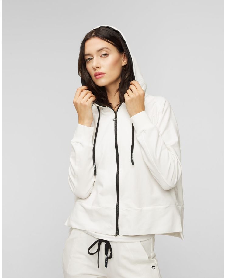 White women's zip-up sweatshirt Deha