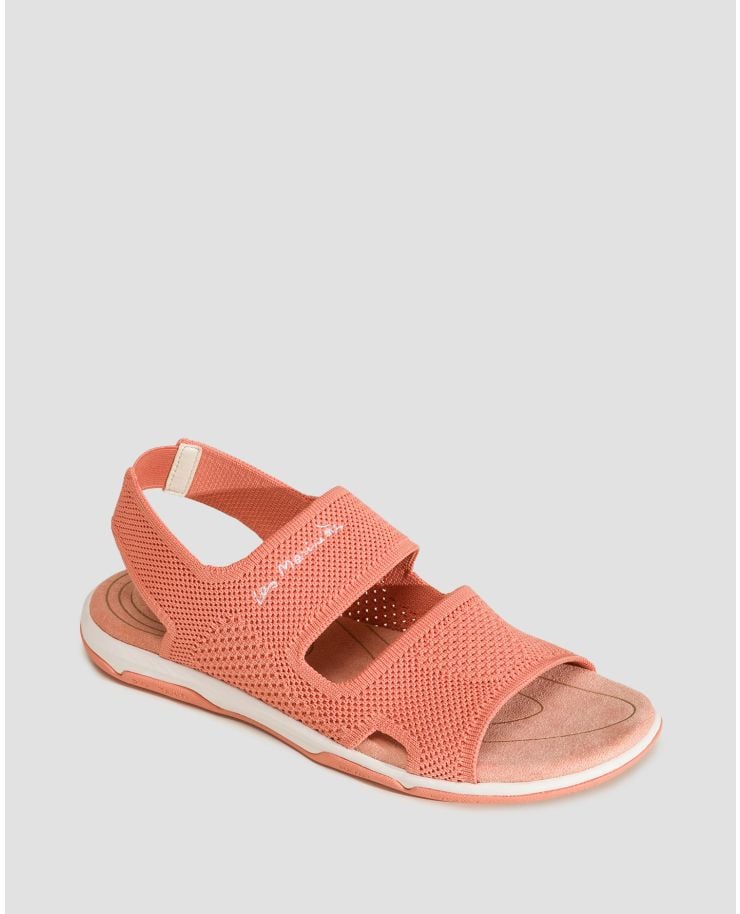 Women's pink sandals TBS Jazknit