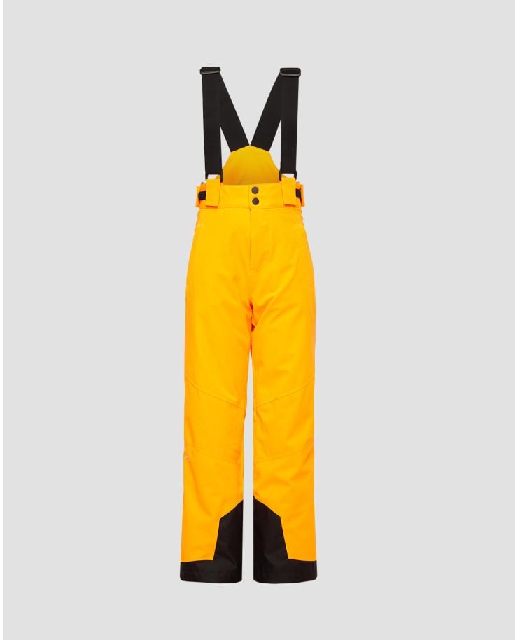 Pantaloni de schi pentru băieți Kjus Vector - portocaliu