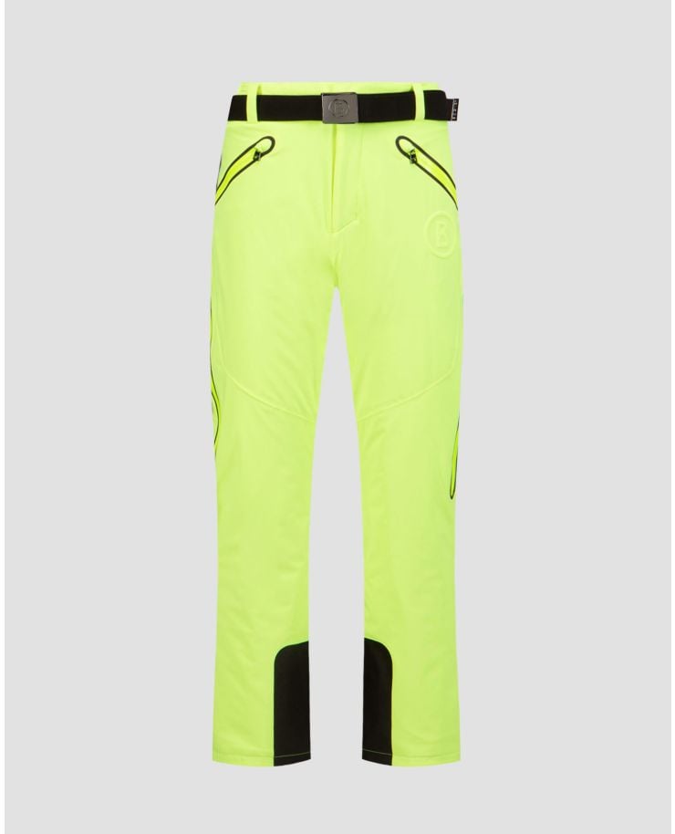 Neonové pánské lyžařské kalhoty BOGNER Tim2-T