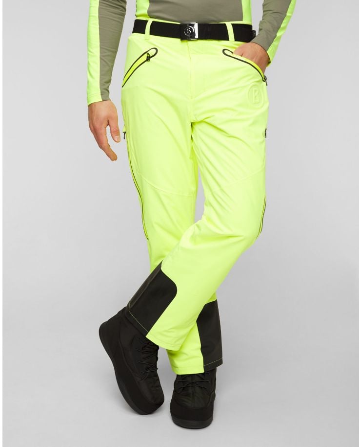 Men's neon ski trousers BOGNER Tim2-T