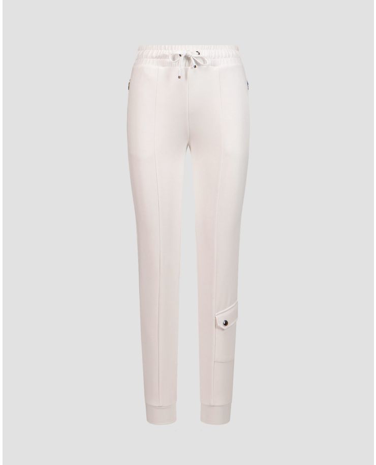 Pantaloni albi pentru femei BOGNER Yannie