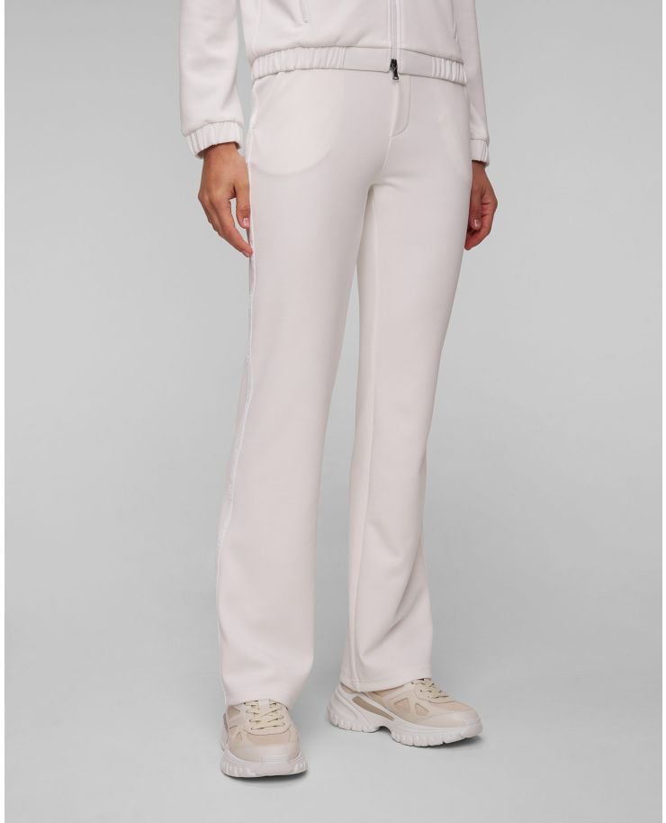 Pantaloni albi pentru femei BOGNER Linna