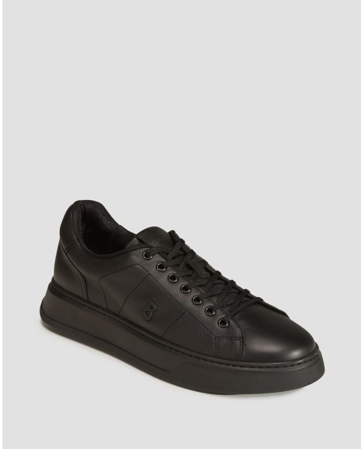 Men’s leather sneakers Bogner Milan 3 A Black