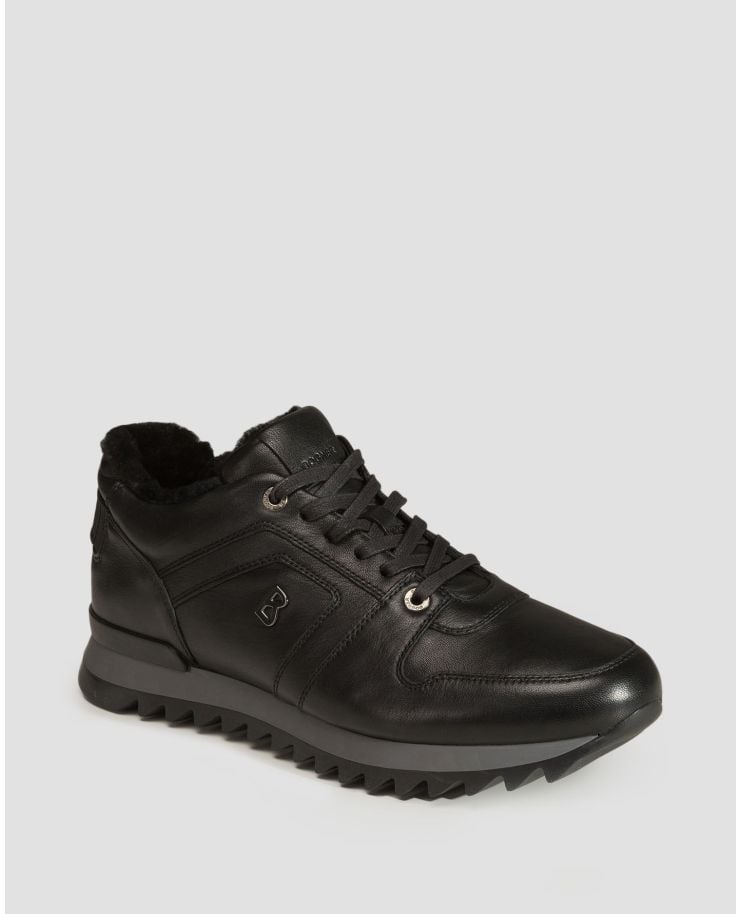 Chaussures en cuir pour homme BOGNER Seattle 14 Noir