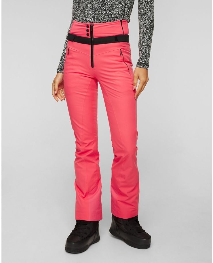Pantaloni rosa da sci da donna BOGNER FIRE+ICE Borja3-T