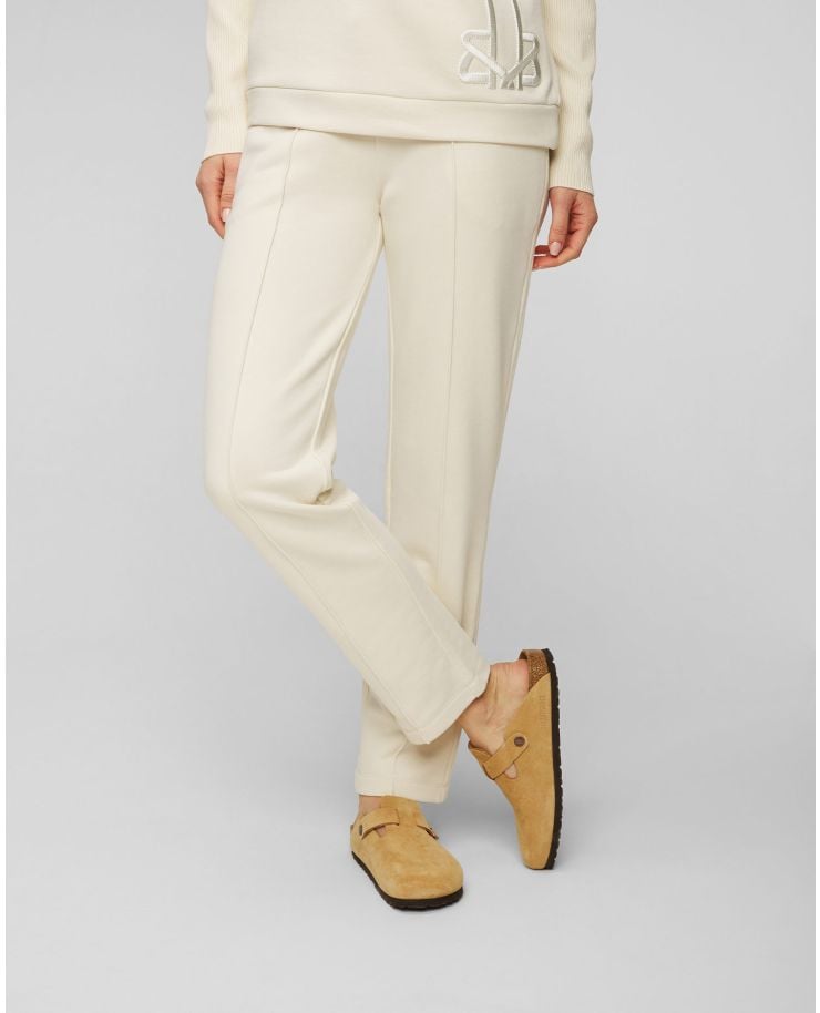 Women's beige viscose trousers BOGNER Carey