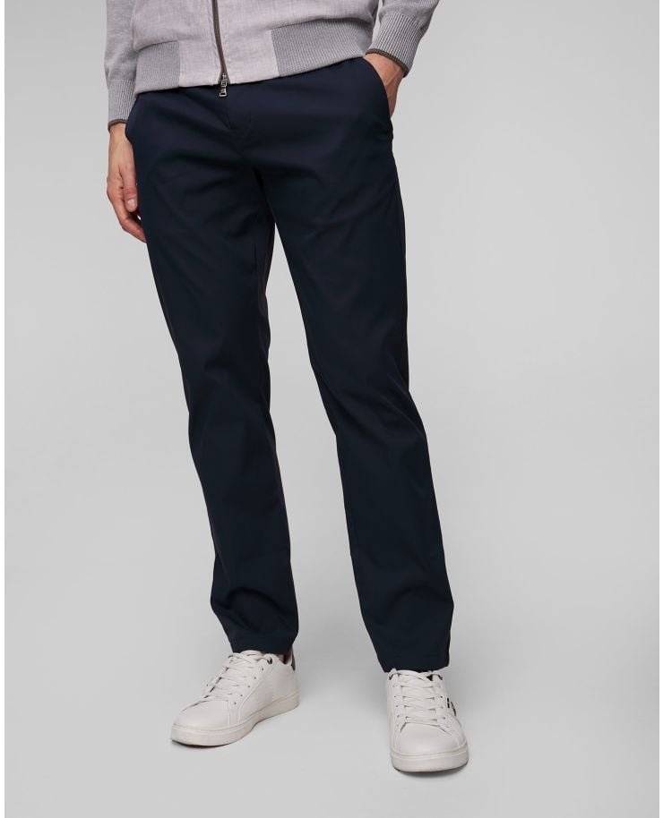 Tmavě modré pánské kalhoty BOGNER Riley-27