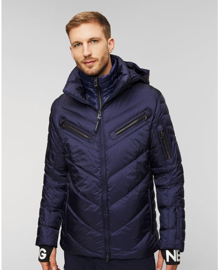 Men's navy blue ski jacket BOGNER Tino-D