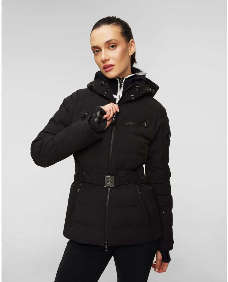 Women's black ski jacket BOGNER Ellya-T