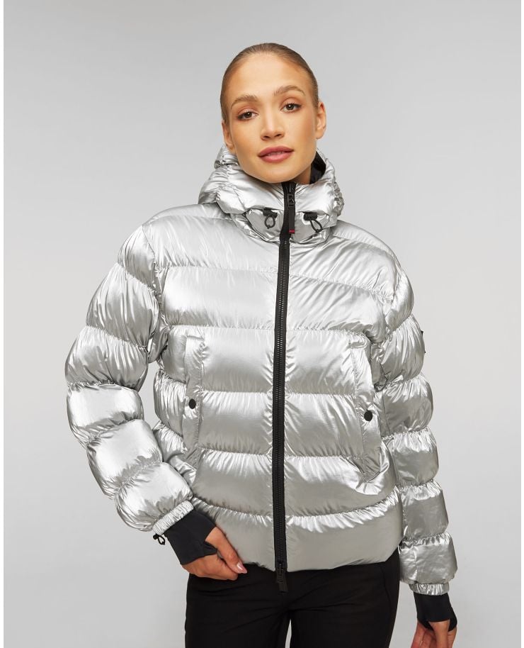 Women's silver ski jacket BOGNER FIRE+ICE Rosetta
