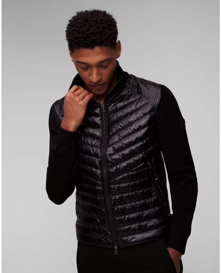 Men's black hybrid jacket BOGNER Alexio-D