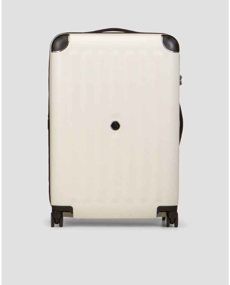 White suitcase BOGNER Piz Deluxe Medium Hard C65 73 l