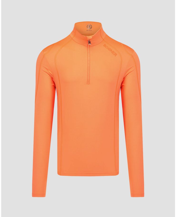 Bluză cu guler înalt de schi pentru bărbați BOGNER Harry - portocală